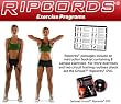 Ripcords Resistance Exercise Bands Black Sniper Edition: 6 bands, Door Anchor, Circuit7 DVD and Manual