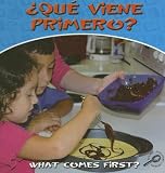 Que Viene Primero / What Comes First? (My First Math Discovery Library)