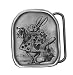 Search: White Rabbit Alice In Wonderland Belt Buckle