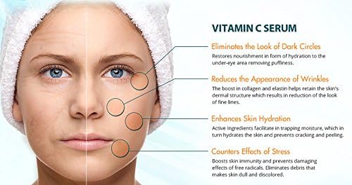20% Vitamin C Serum Dr Recommended Oz Best & 11% Vegan Hyaluronic Acid Serum (2.23 OZ!) #1 Anti-Aging Skin Care Product for Face + Vitamin E + Jojoba ... Defeat Wrinkles, Fine Lines, Age Spots & Discolorations! Have Youthful, Radiant, Bright, Whiter, Vibrant Skin For GOOD! Two and 1/4 the SIZE!