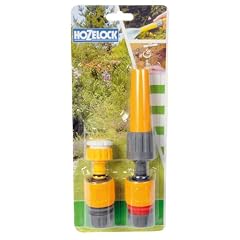 Hozelock 2352C0000 Grundausstattung f�r  1/2 Schl�uche, mit Hahnst�ck f�r G 3/4 und Adapter f�r G 1/2 Gewinde, Schlauchst�ck, Wasserstop und Spritze