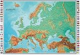 Europa 1 : 5 500 000 Reliefkarte - 