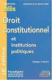 Droit constitutionnel et Institutions politiques