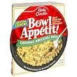 Betty Crocker Bowl Appetit, Cheddar Broccoli Rice, 2.6-Ounce Bowls (Pack of 12)