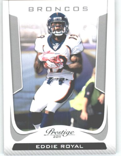 2011 Panini Prestige Football Card # 59 Eddie Royal - Denver Broncos - NFL Trading Card in Protective Screwdown Case!