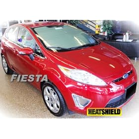 Sunshade for Ford Fiesta 2011 HEATSHIELD Windshield Custom-fit Sunshade