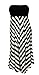 eVogues Plus size Striped Dress Skirt