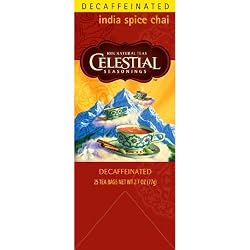 Celestial Seasonings Decaf Original India Spice, 20-Count Tea Bags (Pack of 6)