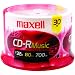 Maxell Music 32x 80 minute / 700MB CD-R Media for Audio, 30 Pack Spindle