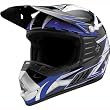 SparX Blaster Adult D-07 Off-Road Motorcycle Helmet - Blue