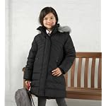 Stormwear� Long Quilted Coat for Girls