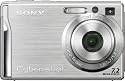 Sony Cybershot DSCW80 7.2MP Digital Camera with 3x Optical Zoom and Super Steady Shot (Silver)