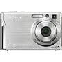 Sony Cybershot DSCW80 7.2MP Digital Camera with 3x Optical Zoom and Super Steady Shot (Silver)