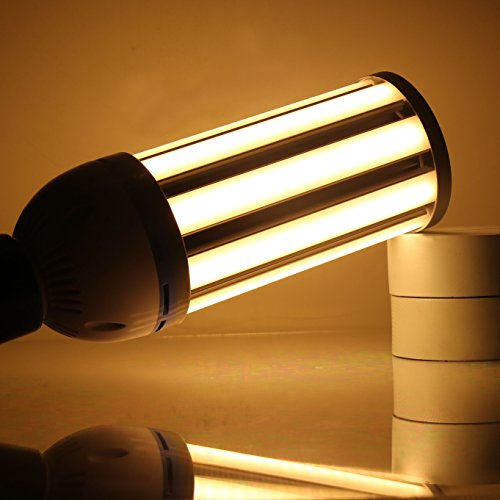 eSaveBulbs 65W LED Light Bulb 6500lm E27 3000K Warm White 300W~400W Replacement Bulbs,Outdoor Street Large Area Lighting Fixtures AC 85V~265V