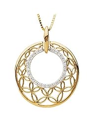 14K Yellow Gold Diamond Necklace - 0.25 Ct. -- LIFETIME WARRANTY