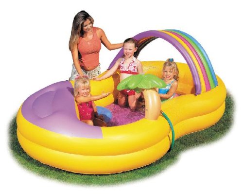 Childrens Toyshop  Toys : Paddling Pool Playcentre 109"x65"x41"