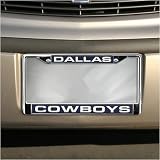 Dallas Cowboys Chrome License Plate Frame