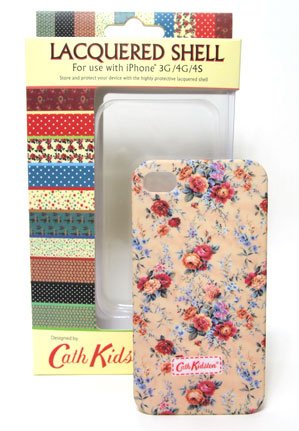 2012 Cath Kidston ハードケース　5：フラワー(ベージュ)（iPhone4&4S専用ケース）