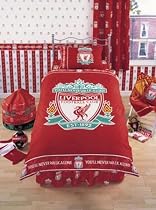 Zap Liverpool Red Crest Curtains, Pair, 66 x 54 Inch
