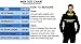 Blingsoul Men's Shearling Coat Black Leather Swedish Bomber Jacket | Bain Real Black, 5XL