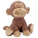FAO Schwarz Safari Collection 16 inch Large Sitting Sidney Monkey - Brown