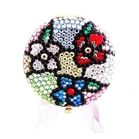 Stained Glass Crystal Kathrine Baumann Estee Lauder Lucidity Powder Compact