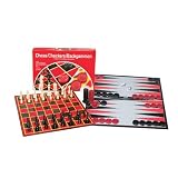 PRESSMAN TOY Chess/Checkers/Backgammon Set