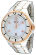 Oniss #ON8015-MDDRG7 Men's Rose Gold Trim White Ceramic Watch (White MOP Dial)
