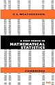 A First Course Mathematical Statistics