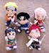 5 TV Animation NARUTO & Friends UFO Plush Doll Set #1 ~Banpresto Japan~