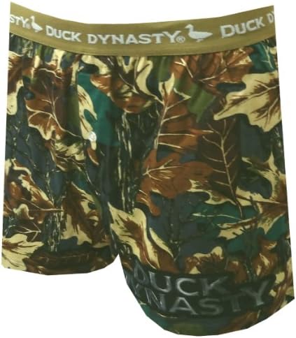 MJC International Group Men's Duck Dynasty Leaf Boxer