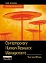 Contemporary Human Resource Management
