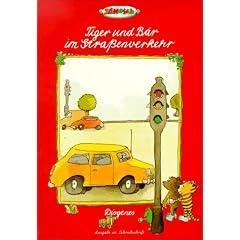 Tiger und B�r im Stra�enverkehr, Schreibschrift