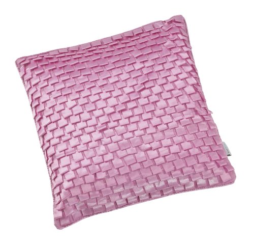 United Brands of Scandinavia Kas Kids Ellie Daunengef&uuml;lltes Kissen Ruffles, 40&nbsp;x&nbsp;40&nbsp;cm, rosa