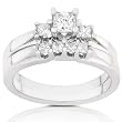 1/2ctw Diamond Wedding Ring Set in 14kt Gold (HI/I1-I2)