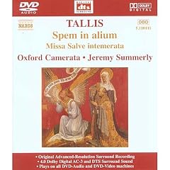 Tallis: Spem in alium [DVD Audio]