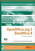 OpenOffice.org 2, StarOffice 8 f&uuml;r Linux und Windows, inkl. CD-ROM