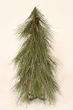 3' Natchez Pine Artificial Christmas Tree - 50 Tips