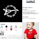 too old baby Baby Short Sleeve Lap T