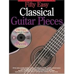 50 Easy Classical Guitar Pieces [With CD]