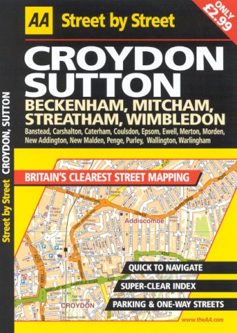 AA Street by Street Croydon