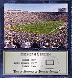 Michigan Stadium (Michigan Wolverines) 12 x 15 Plaque with 8 x 10 Stadium Photograph