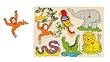 Goki 57862 - Zootiere, Tierstimmensteckpuzzle