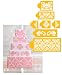 Designer Decorating Stencil Damask Cake 5-tier Set