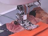 Zig Zag "A" or "J" Sewing Machine Presser Foot with Low Shank Adaptor- Fits All Low Shank Singer, Brother, Babylock, Viking (Husky Series), Euro-pro, Janome, Kenmore, White, Bernina (Bernette Series), New Home, Necchi, Elna and More!