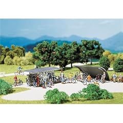 Faller 180584 - 2 Fahrradst�nder mit R�dern