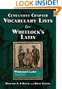 Cumulative Chapter Vocabulary Lists for Wheelock's Latin
