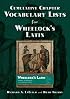 Cumulative Chapter Vocabulary Lists for Wheelock's Latin: 6th Edition