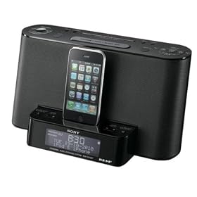 Sony XDRDS12IP iPod/iPhone Speaker Dock with Clock Radio Function