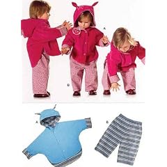 Schnittmuster Burda 9780 Baby Gr. 62-92